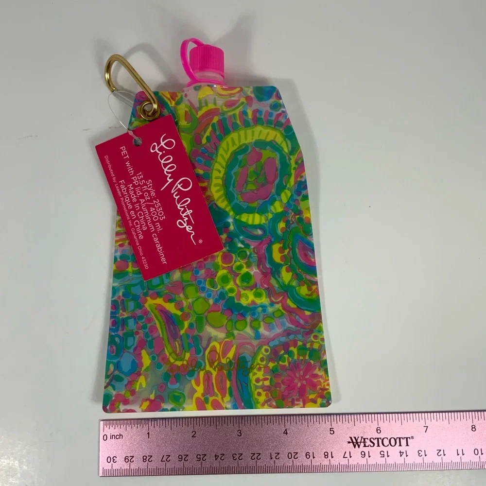 Lilly Pulitzer Colorful Drinkware Pouch 13.5 oz - Picture 2 of 3